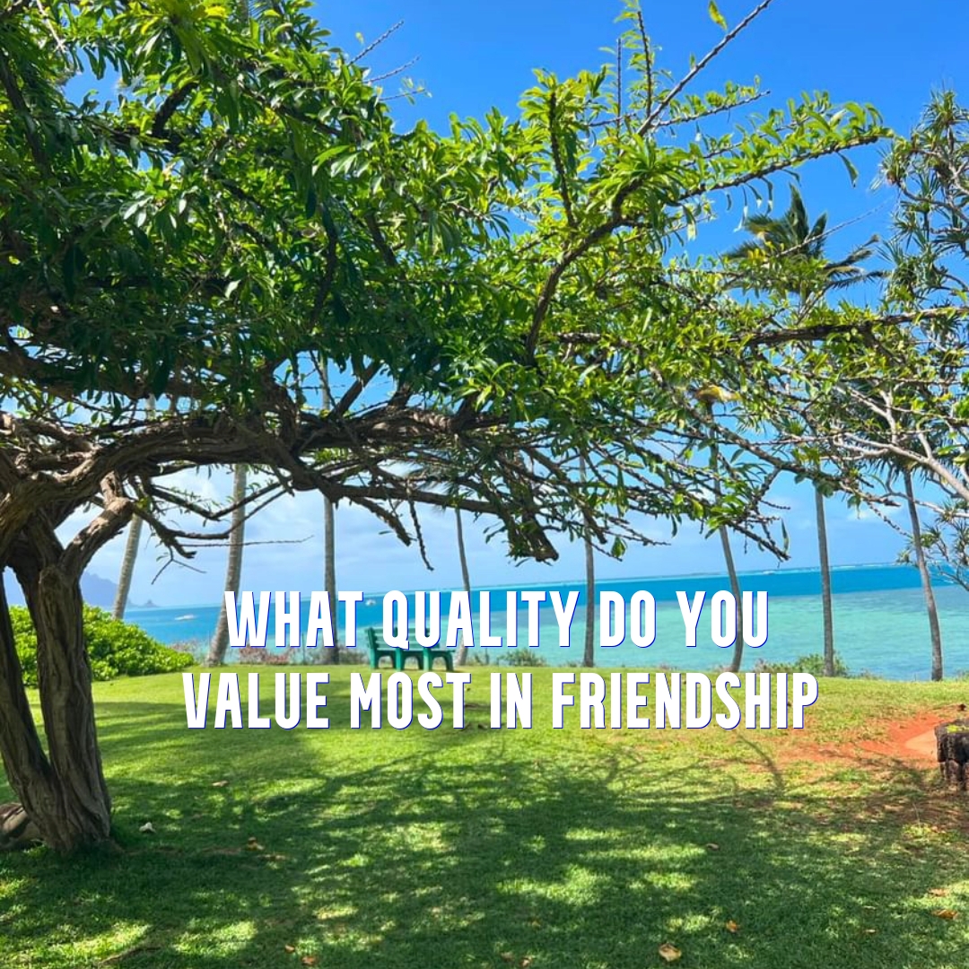 What Quality I Value Most in Friendship