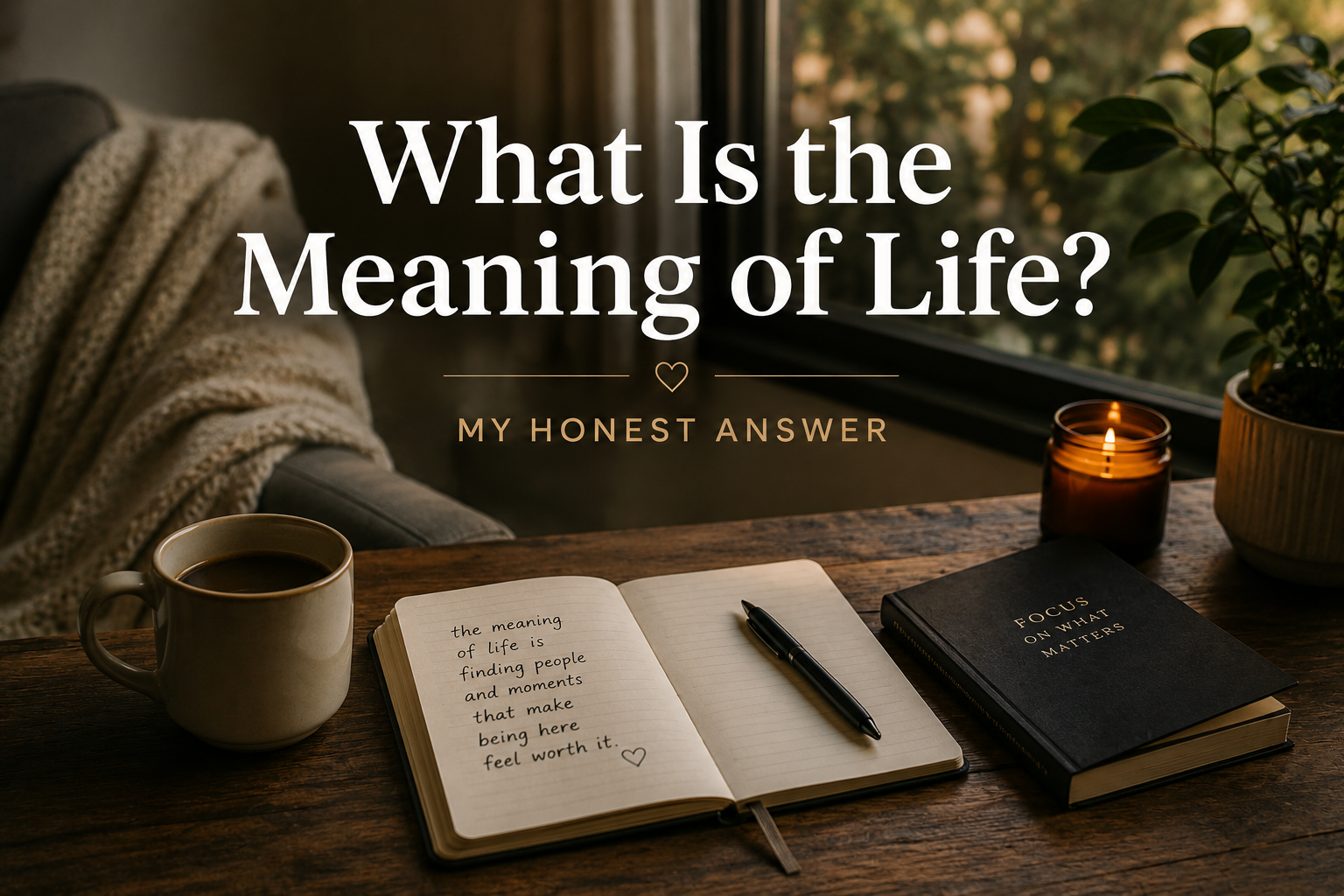 What the Meaning of Life Means to Me Now